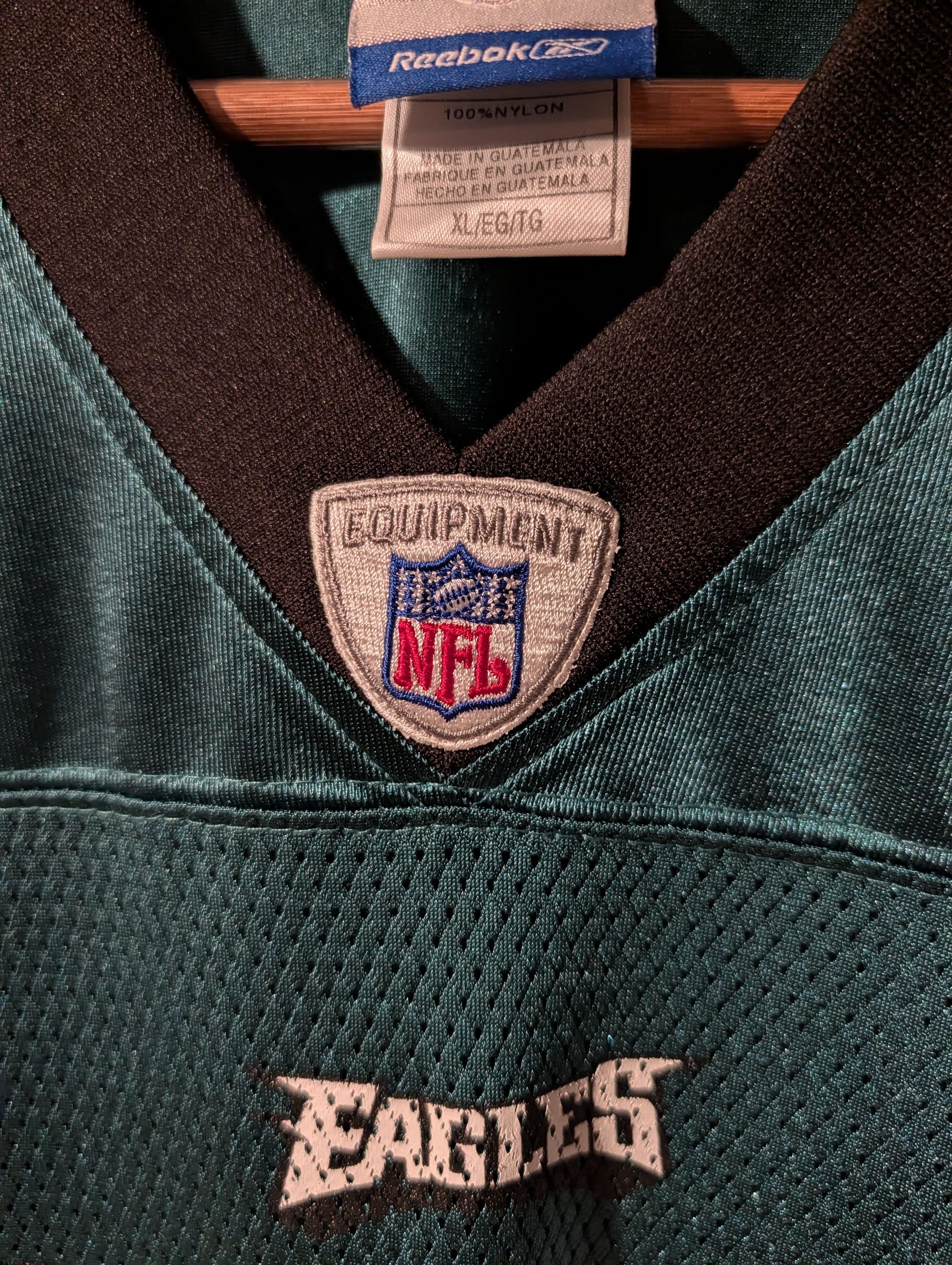 NFL Y2K Reebok Philadelphia Eagles Terrell Owens #81 Jersey Size US XL / EU 56 / 4 - 7 Thumbnail