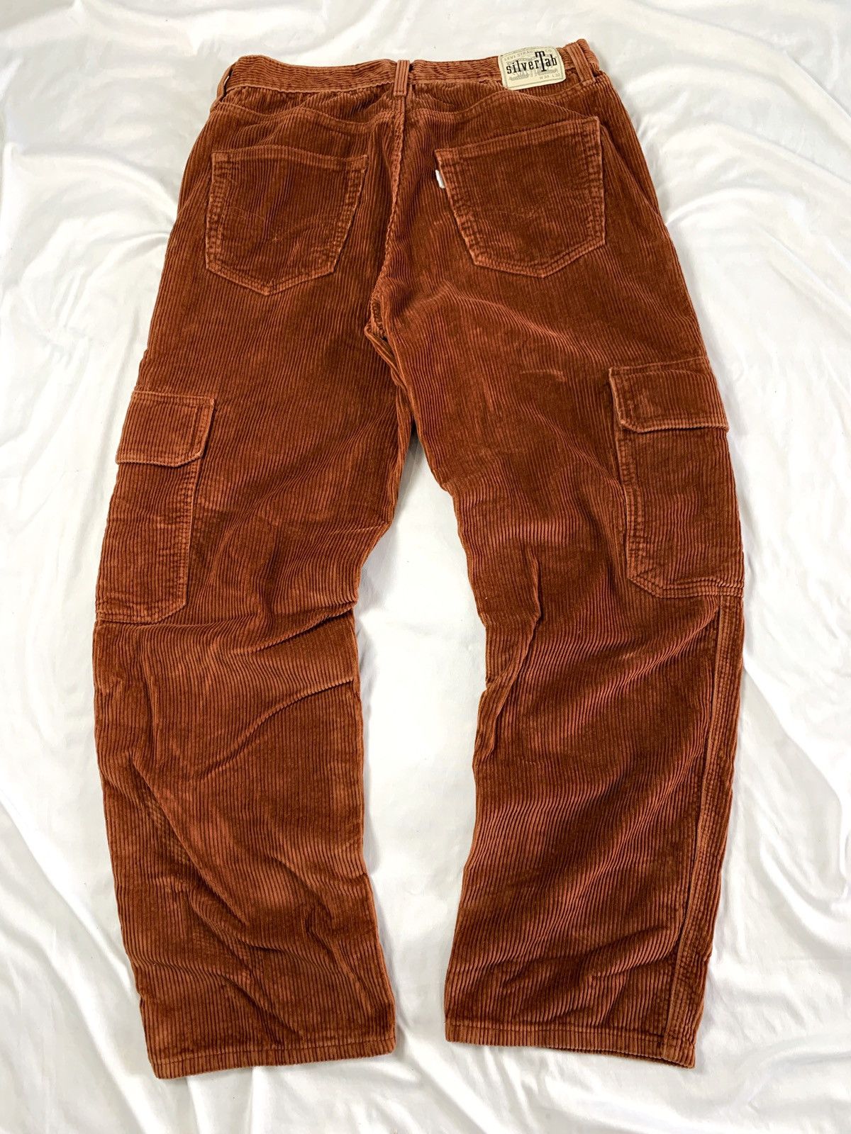 Levi's Silver tab levis corduroy multipocket pant Size US 33 - 2 Thumbnail