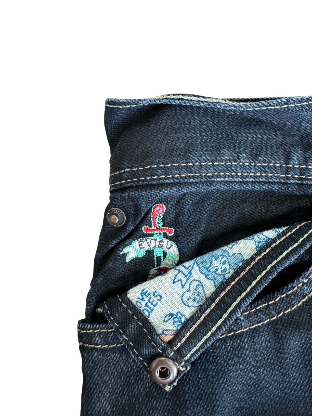 Evisu × Puma Evisu X Puma jeans Size US 34 / EU 50 - 2 Thumbnail