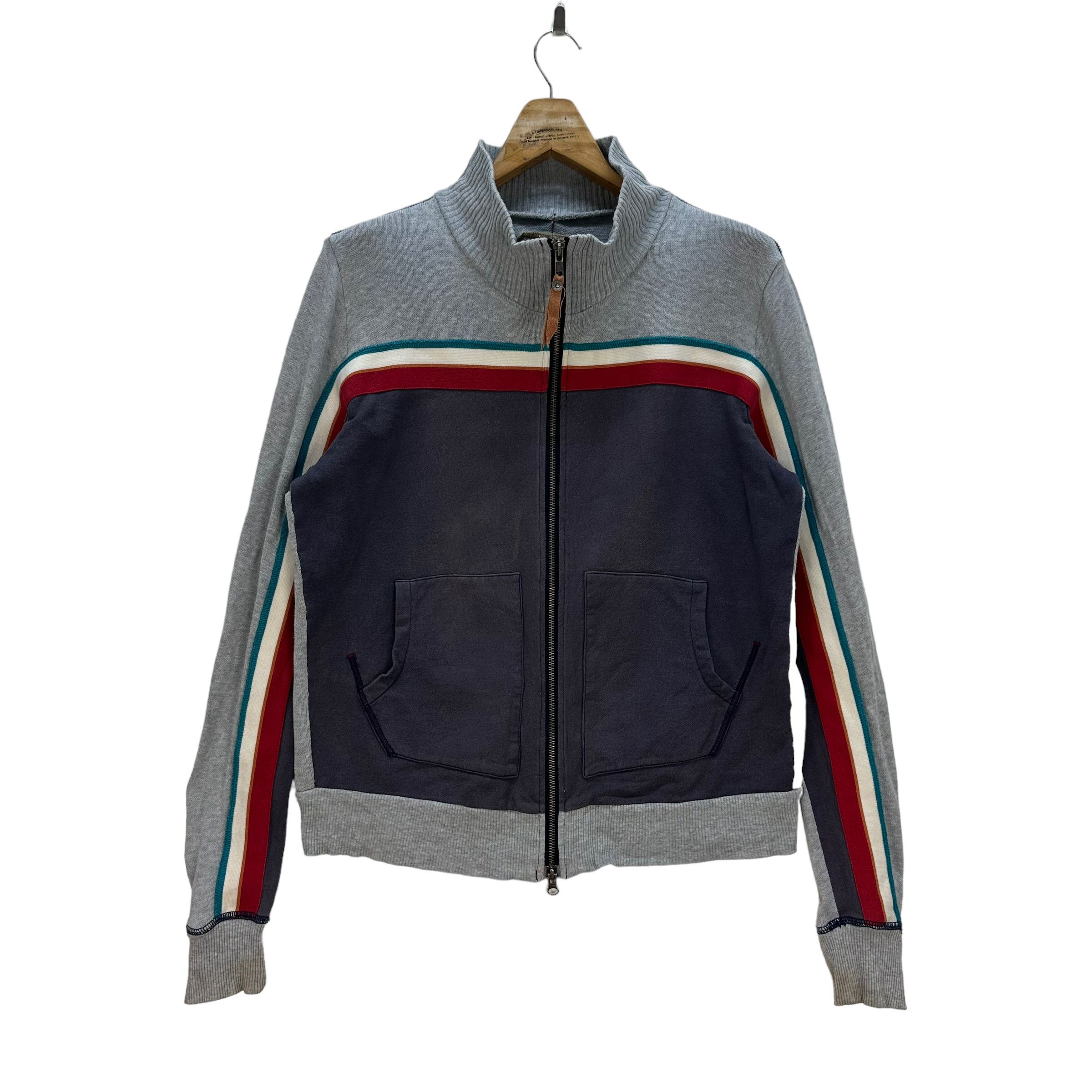Japanese Brand BALL TRACK TOP SWEATER JACKET #8076-200 Size US L / EU 52-54 / 3 - 1 Thumbnail