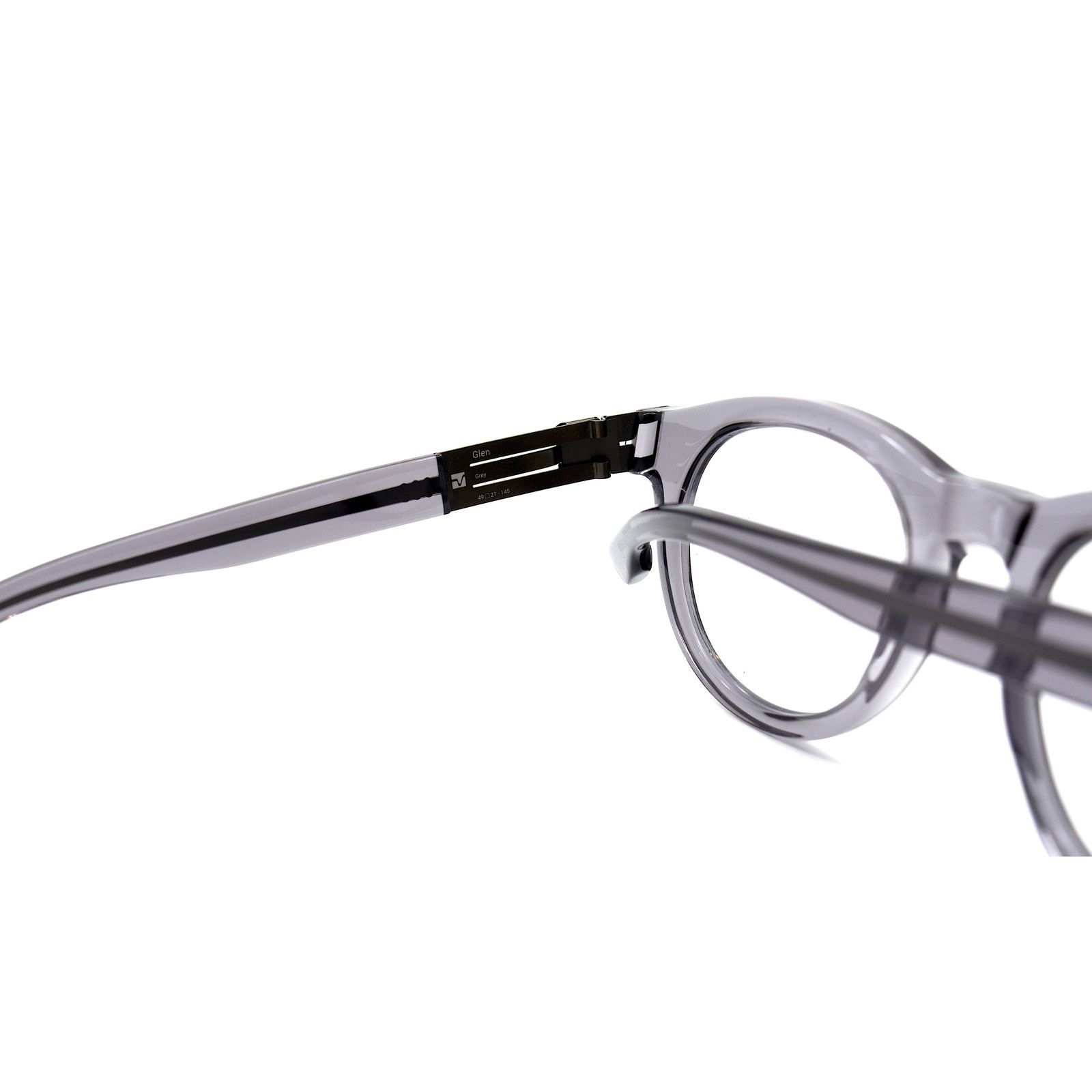 Ic! Berlin NEW IC! BERLIN GLEN GREY TRANSPARENT EYEGLASSES FRAME Size ONE SIZE - 9 Thumbnail