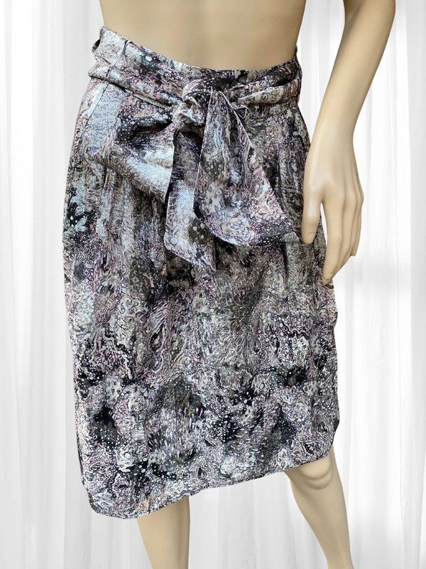 Iro Shimmering Silk Skirt by Iro 20W Size 26" / US 2 / IT 38 - 1 Thumbnail