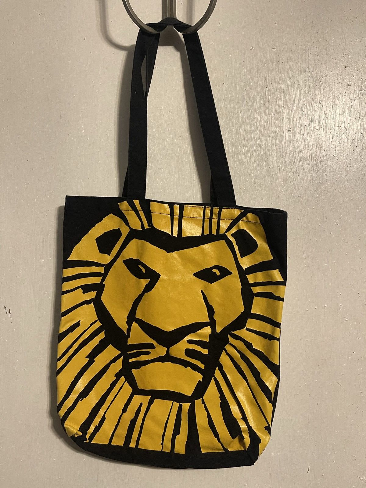 Movie x Vintage The Lion King Tote Bag in White, Men's