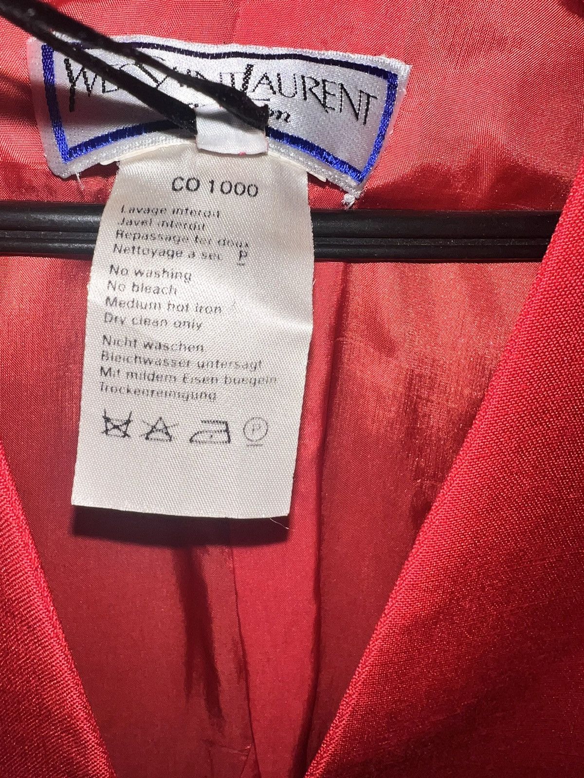 Yves Saint Laurent Jacket Yves Saint Laurent Size S / US 4 / IT 40 - 6 Thumbnail