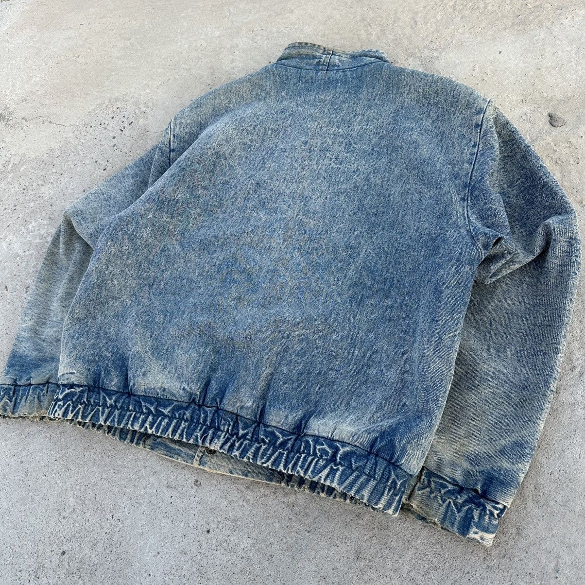 Vintage Vintage Denim Jacket Sherpa Lined Size US M / EU 48-50 / 2 - 2 Thumbnail
