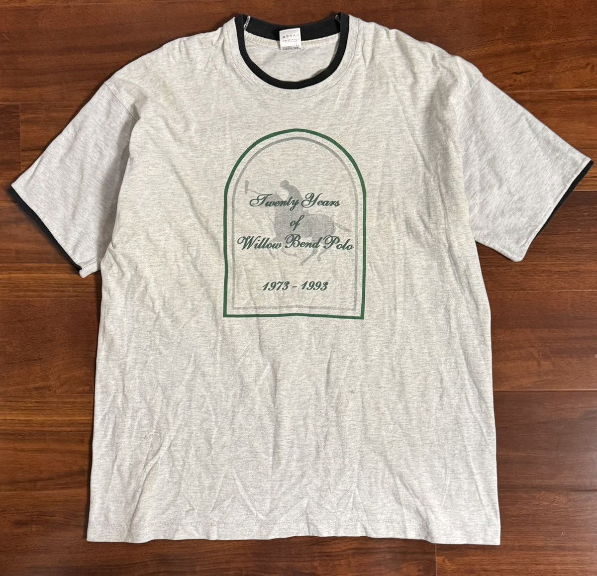 Vintage Vintage Twenty Years of Willow Bend Polo Ringer Tee Size US XL / EU 56 / 4 - 1 Thumbnail