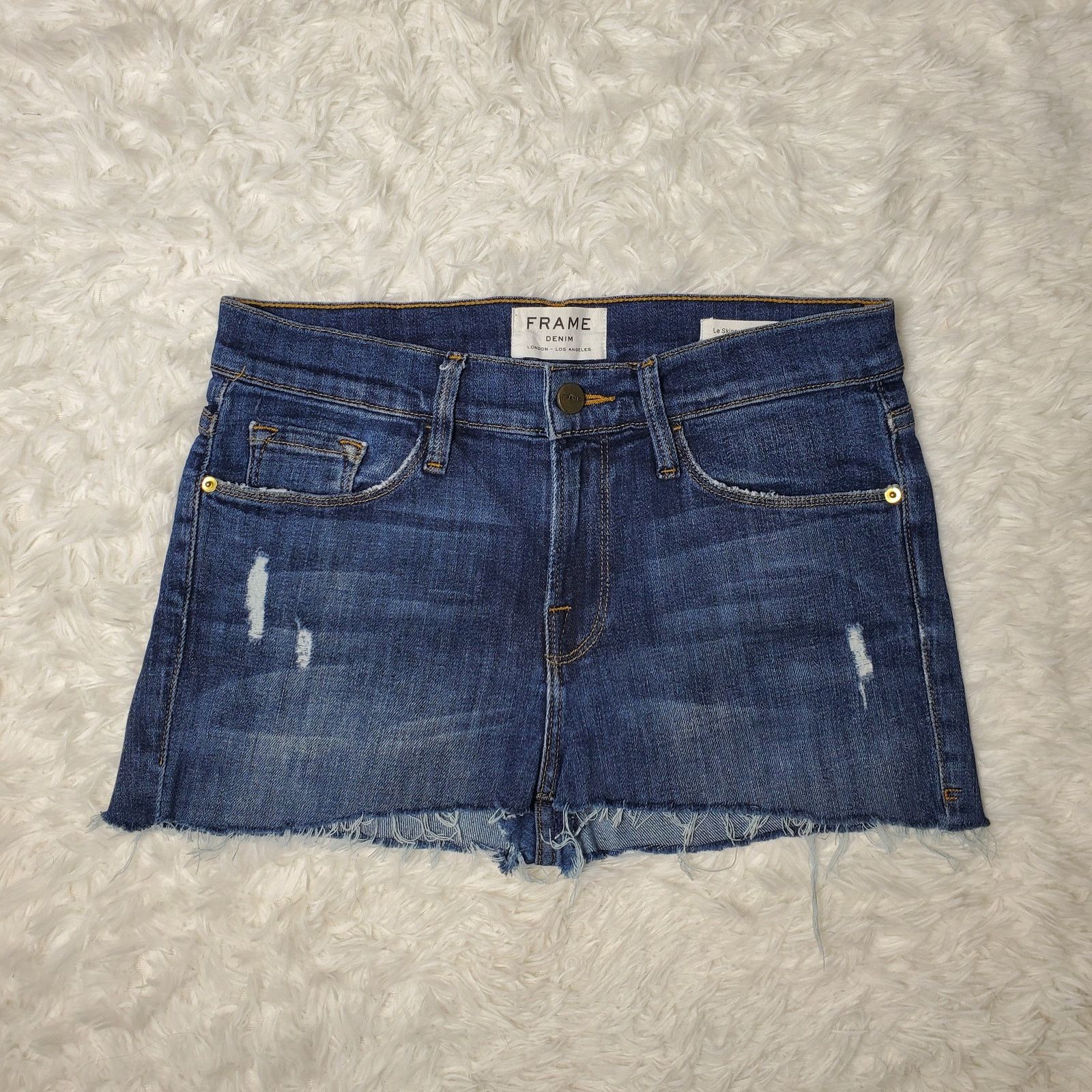 Frame Frame Denim Cutoff Jean Shorts 28 / 6 Size 28" / US 6 / IT 42 - 1 Thumbnail