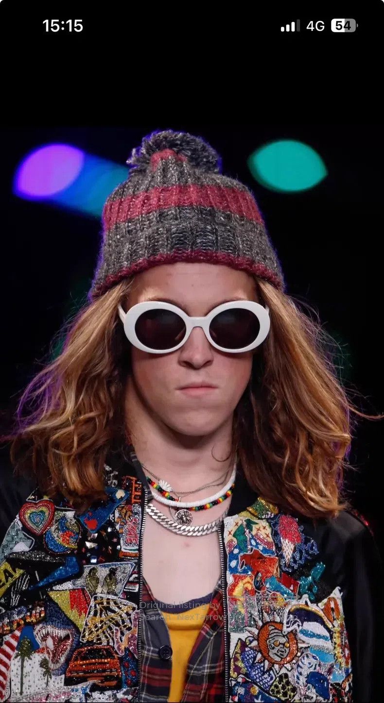 Saint Laurent Paris Saint Laurent Paris Colorful Bead Skateboard Pendant Neckl Size ONE SIZE - 8 Thumbnail