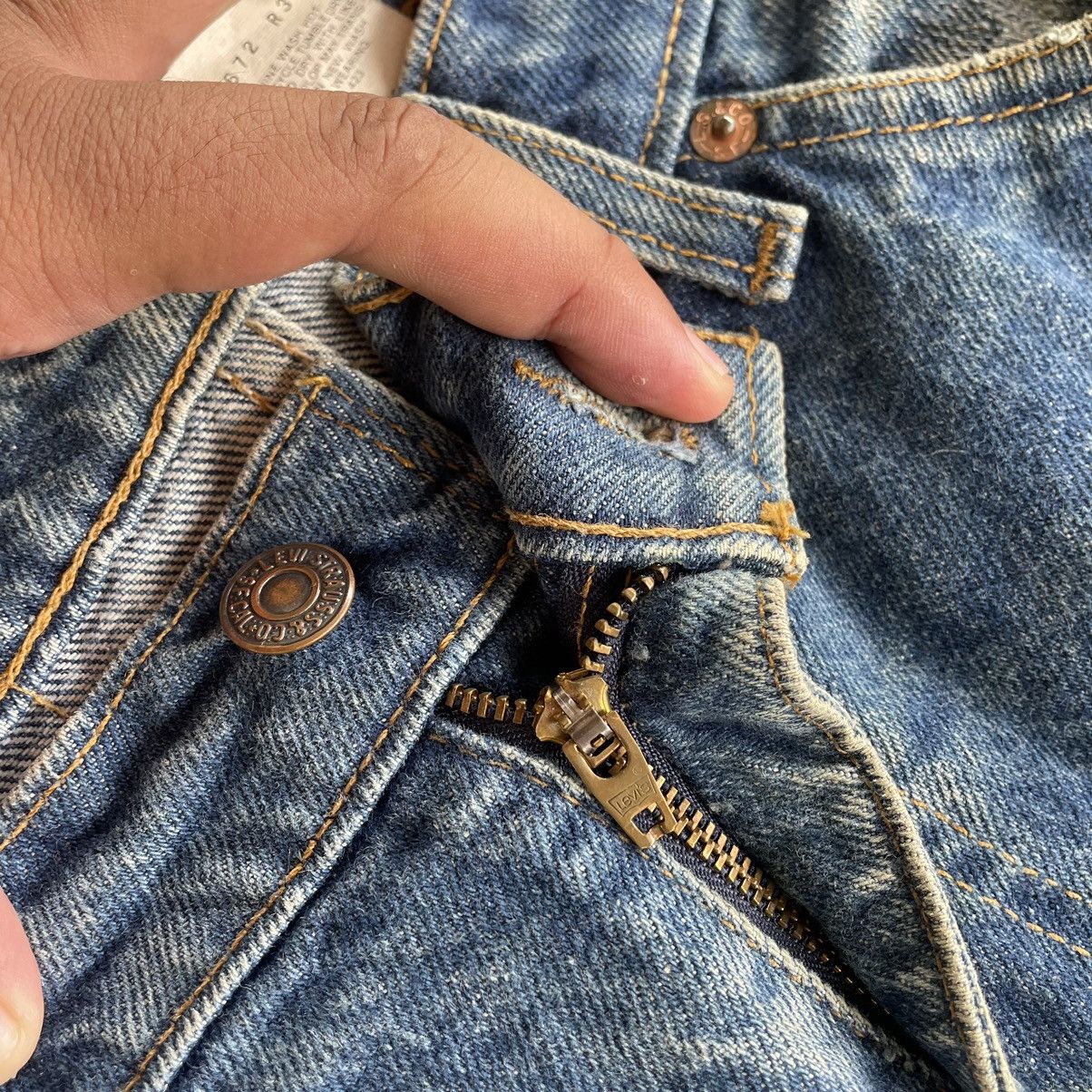 Levi's × Vintage 🔥Vintage Levis 505 Stoned Washed Distress Denim Jeans Size US 38 / EU 54 - 15 Thumbnail