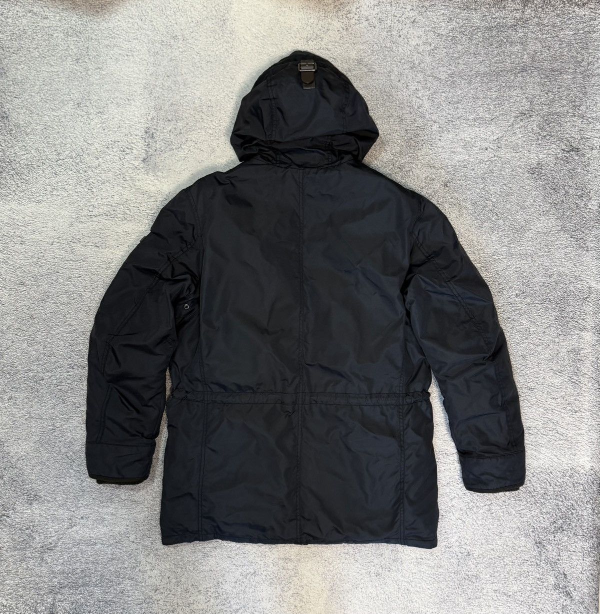 Hackett Hackett London Arctic Parka Men M Navy Down Jacket Hood Warm Size US M / EU 48-50 / 2 - 2 Thumbnail