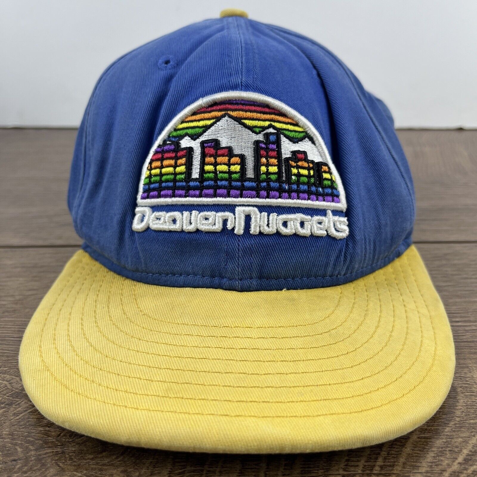 New Era Denver Nuggets Hat New Era 9FIFTY Snapback Blue Hat Adjustab Size ONE SIZE - 1 Thumbnail