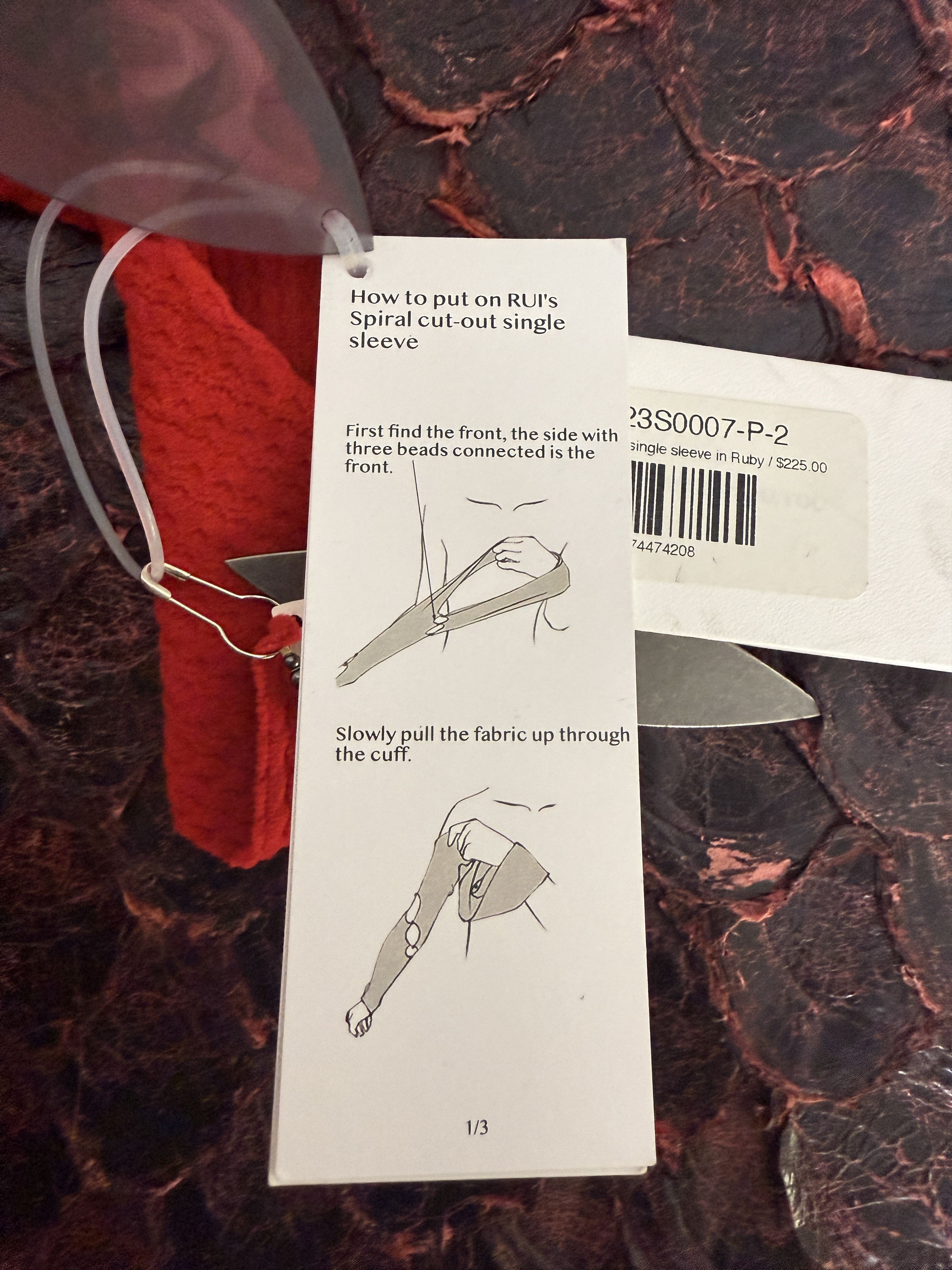 RUIbuilt $225 RUI Size 2 Spiral Cutout Single Sleeve Size ONE SIZE - 11 Thumbnail
