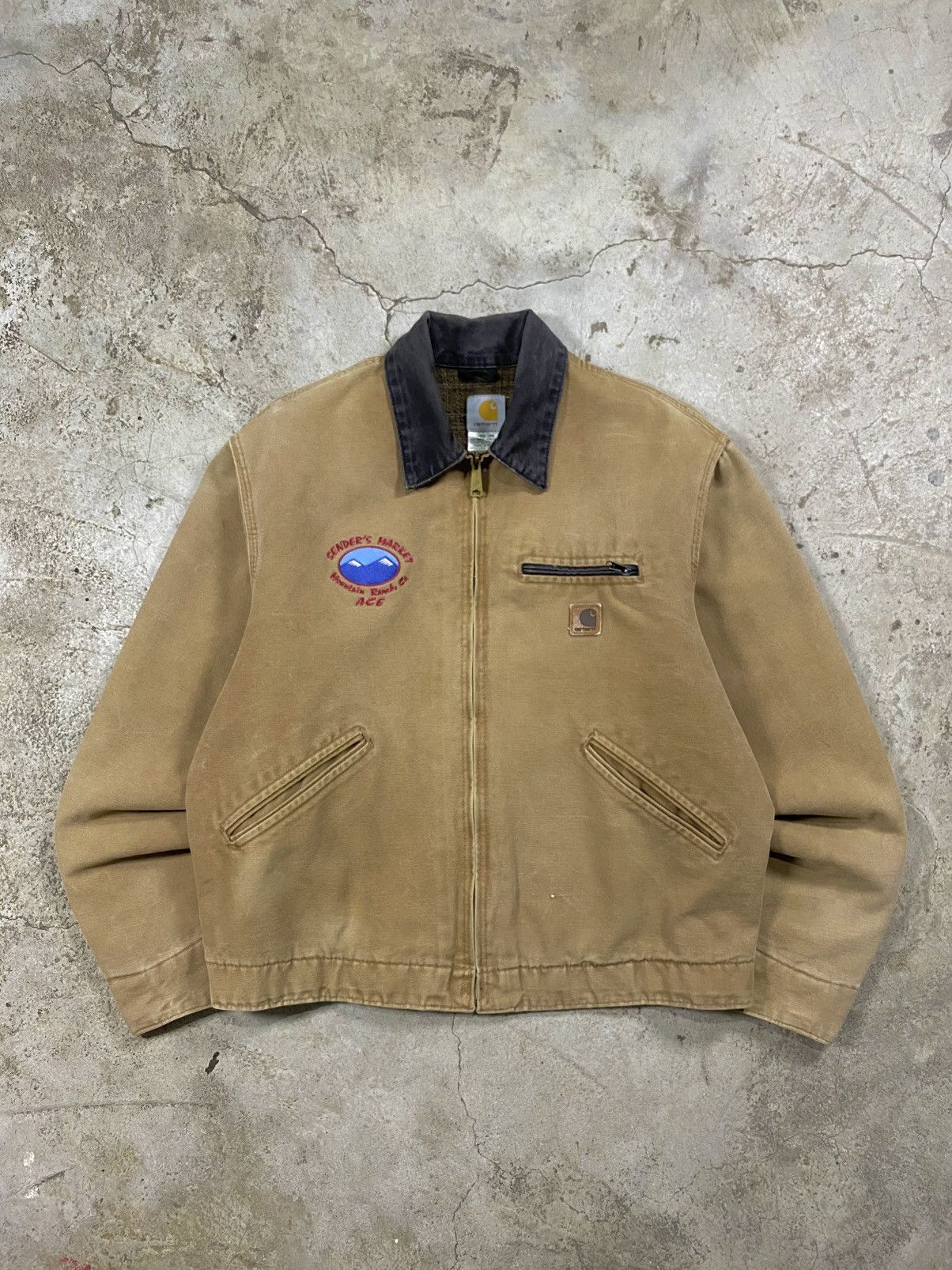 Carhartt SOLD OUT Vintage Carhartt Detroit Jacket J97 BRN Size US L / EU 52-54 / 3 - 1 Thumbnail