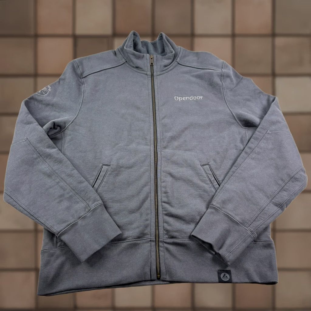 Vintage VINTAGE American Giant Jacket Mens L Gray Moto Full Zip Heavyweight Casual Workwear Size US L / EU 52-54 / 3 - 1 Thumbnail