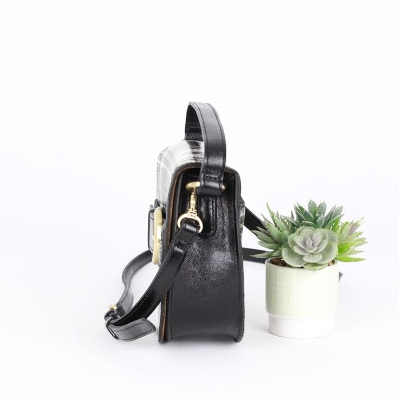 Patricia Nash Patricia Nash Annfield Plaid-Printed Leather Crossbody Bag Size ONE SIZE - 5 Thumbnail