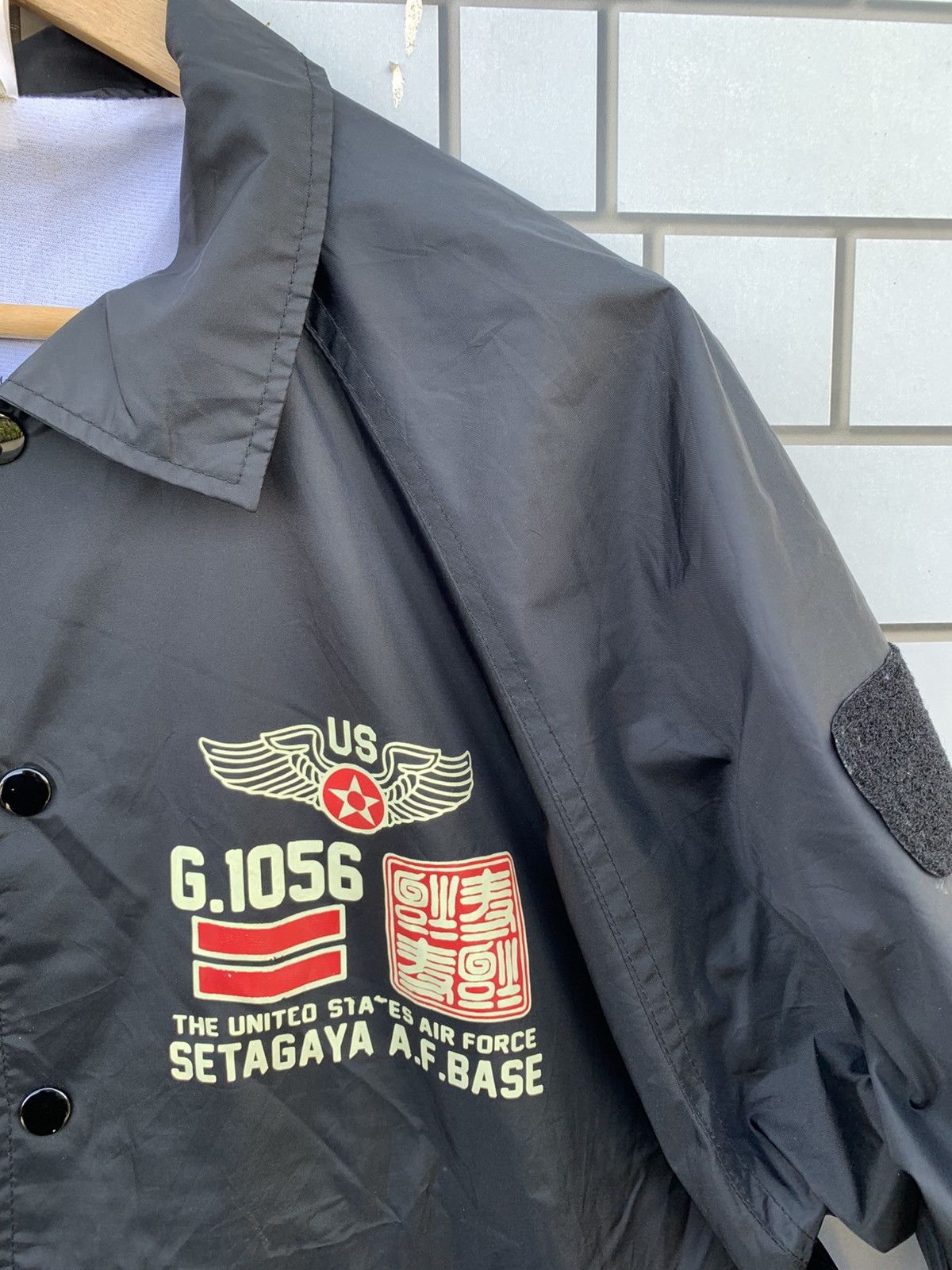 Vintage Vintage USAF SETAGAYA A. F. BASE WINDBREAKER BY TOKORO G. Size US M / EU 48-50 / 2 - 6 Thumbnail