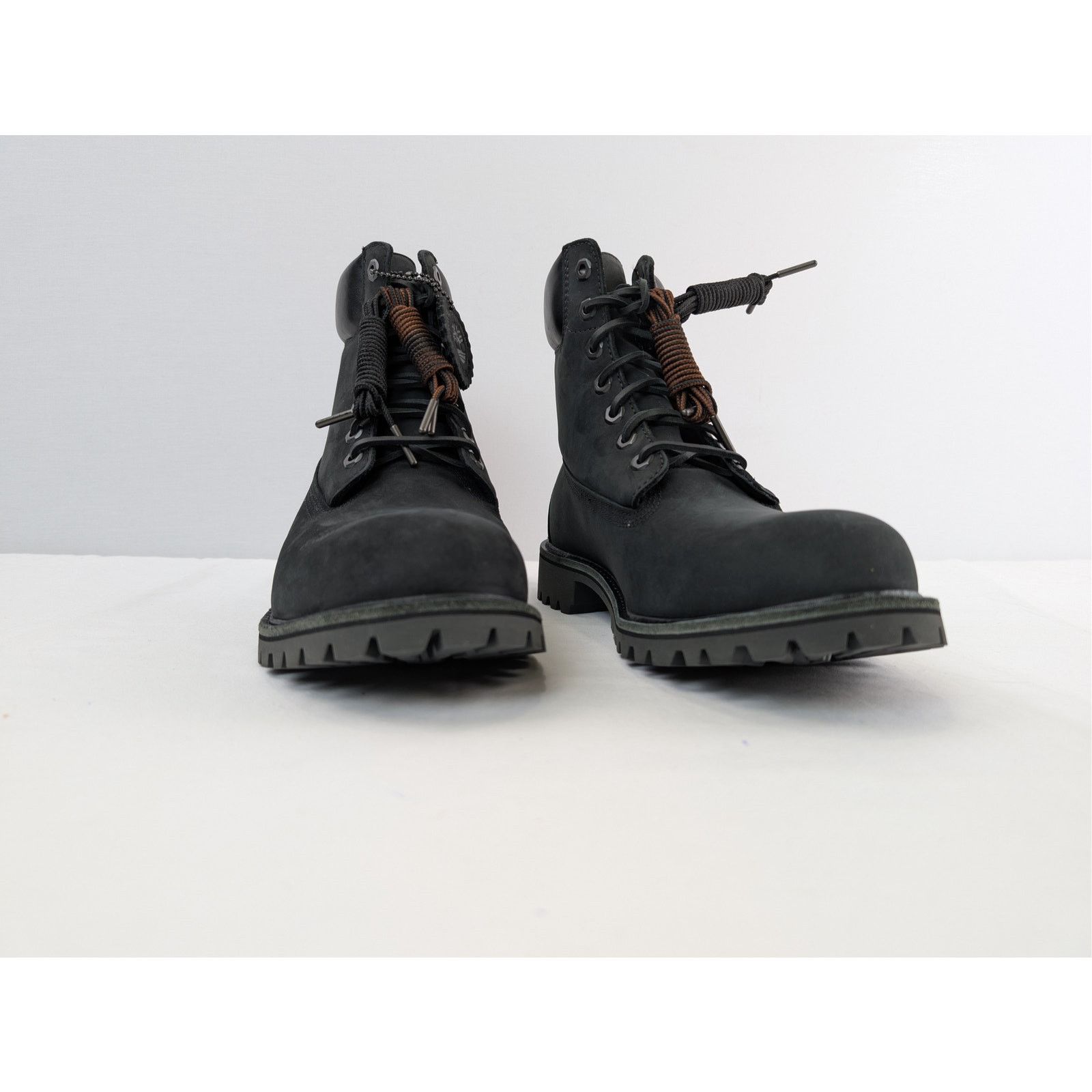 Timberland o1rshd1 Luxe Mid Lace Waterproof Boots in Black Nubuck Size US 11 / EU 44 - 6 Thumbnail