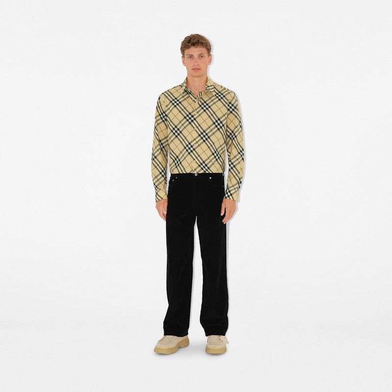 Burberry o1w1db10226 Check Cotton Shirt In Multicolor Size US XL / EU 56 / 4 - 2 Thumbnail