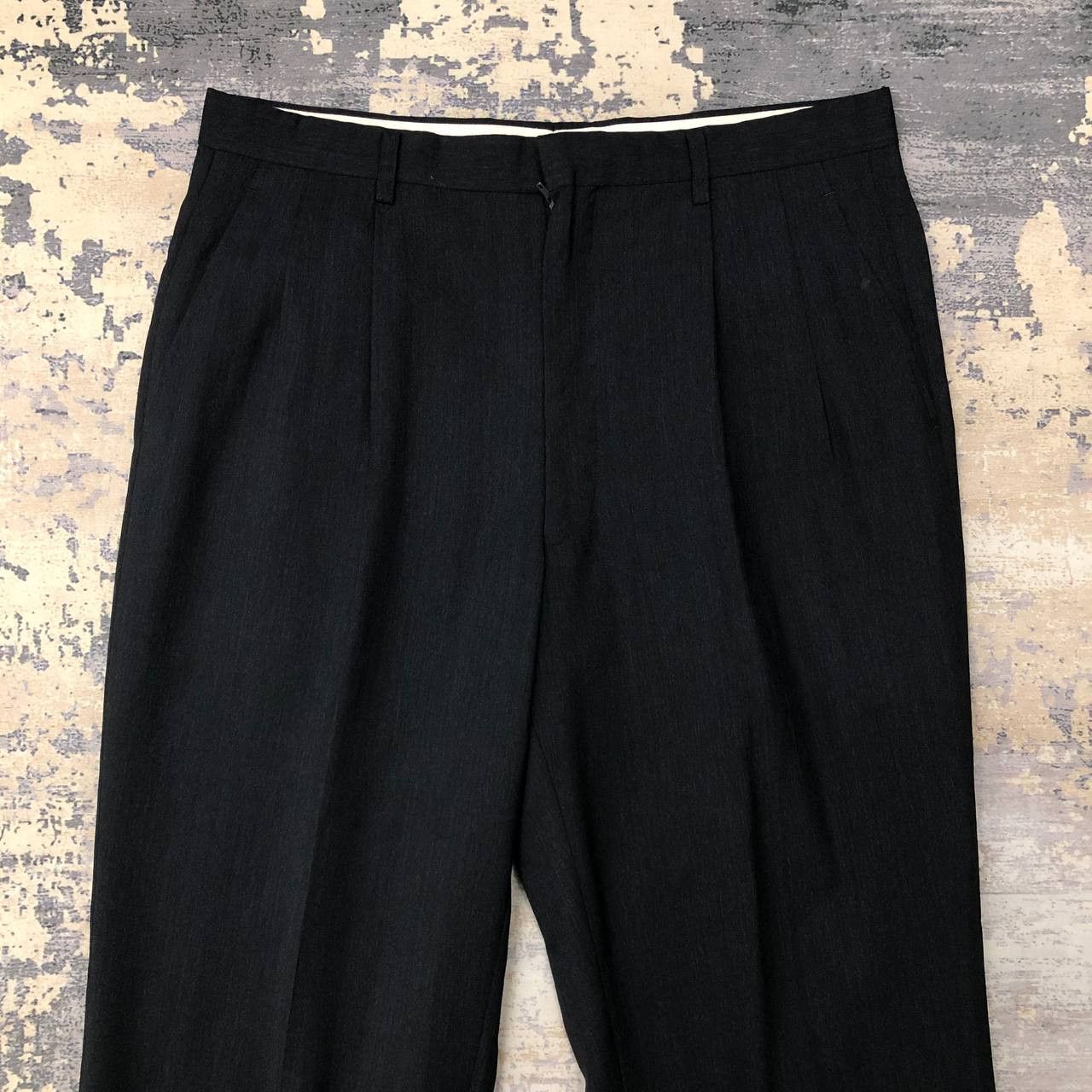 Kensho Abe P553 KENSHO ABE HOMME WOOL PANTS Size US 33 - 3 Thumbnail