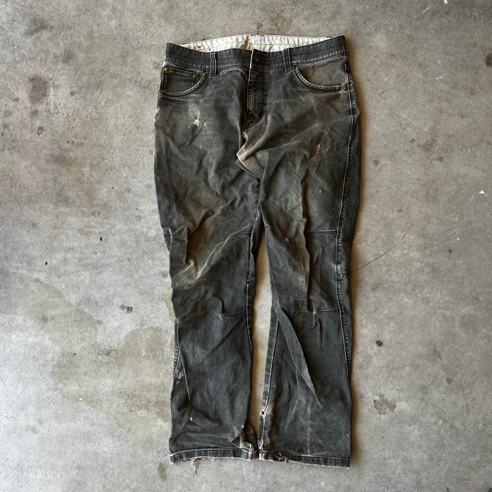 Vintage Kuhl Rydr Pants Mens 36X32 Green Patinadye Free Ryde Waist Size US 36 / EU 52 - 1 Thumbnail