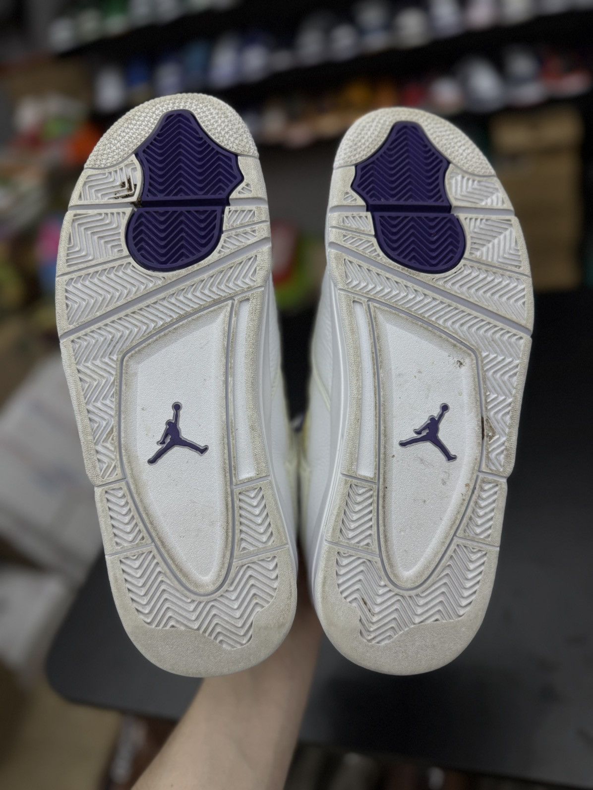 Jordan Brand Jordan 4 Metallic Purple (2020) (CT8527-115) Size 10.5 Size US 10.5 / EU 43-44 - 7 Thumbnail