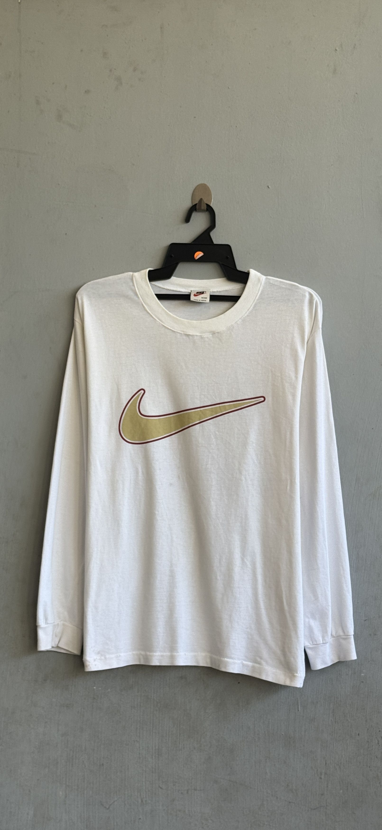 Nike Nike Air Swoosh Long Sleeve T-Shirt Size US M / EU 48-50 / 2 - 2 Thumbnail