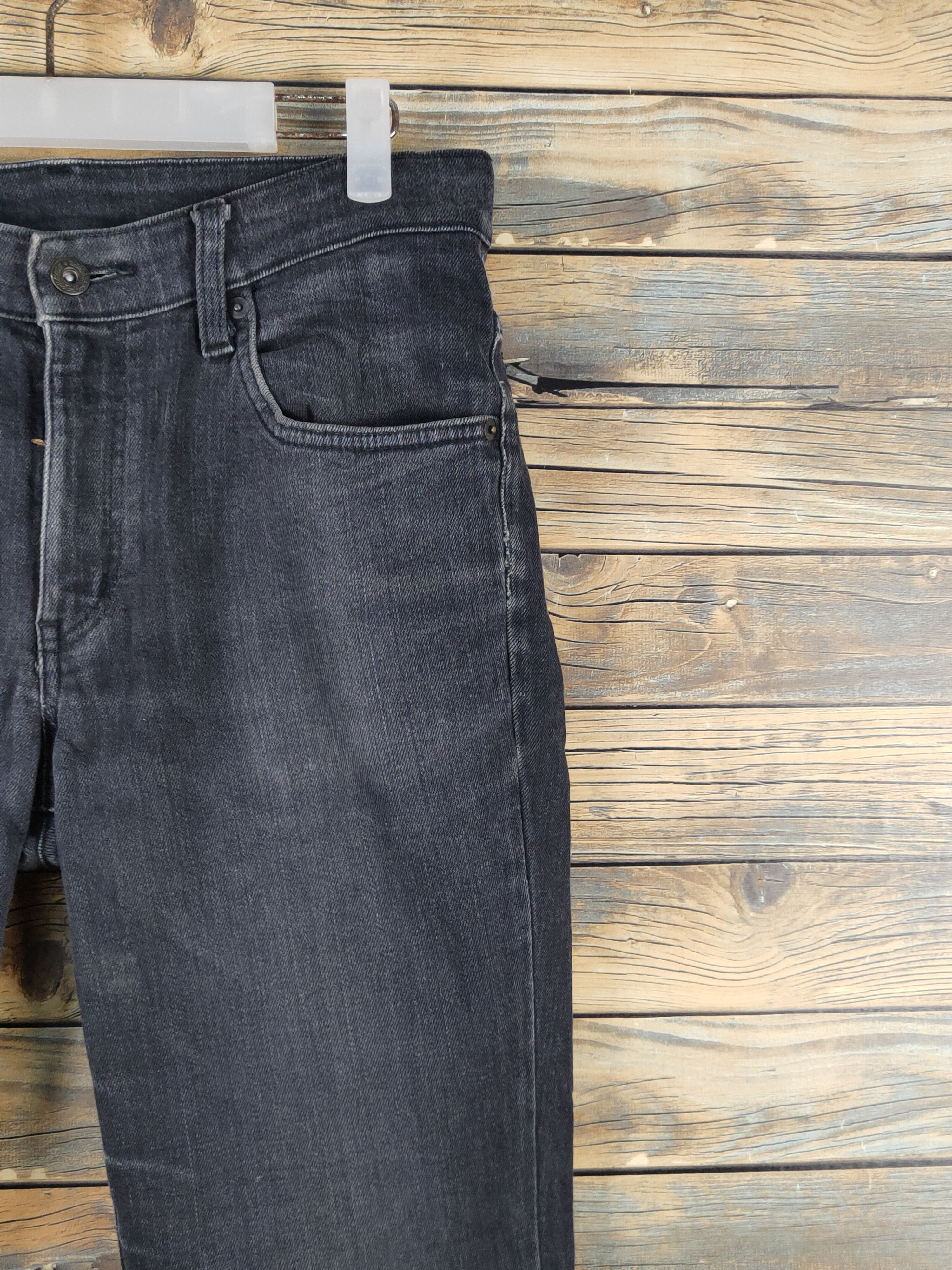 Edwin Edwin Black Distressed Ripped denim Jeans #W1305 Size US 31 - 5 Thumbnail