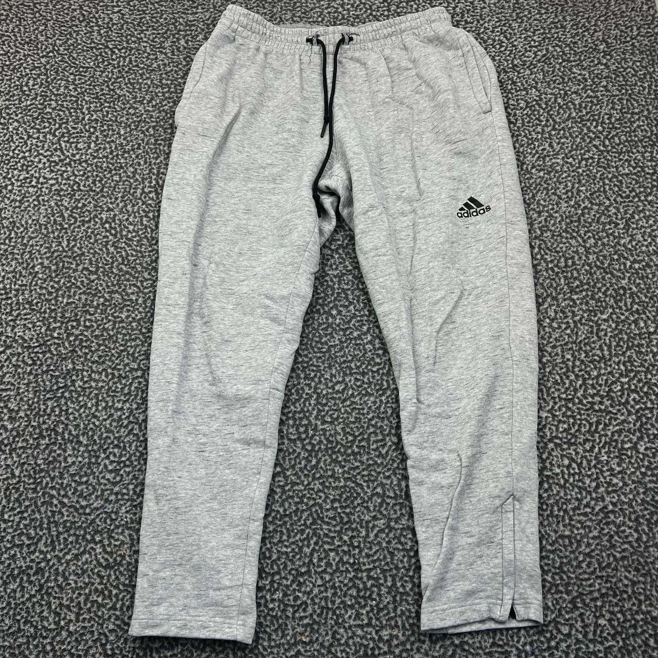 Adidas Adidas Sweatpants Men L Gray Drawstring Pocket Outdoor 32x29 Size US 32 / EU 48 - 1 Thumbnail