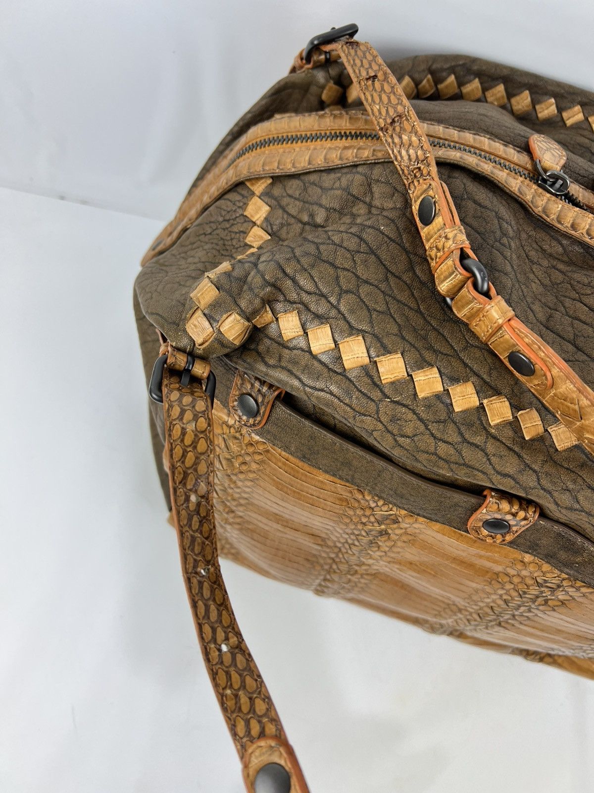 Bottega Veneta Bottega Veneta Fall 2011 Runway Python & Intrecciato Size ONE SIZE - 10 Thumbnail