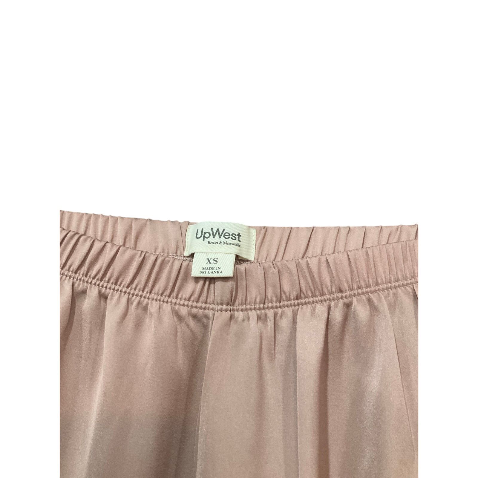 Other Upwest Pants Women XS Pink Split Tulip NWOT Size 27" / US 4 / IT 40 - 3 Thumbnail