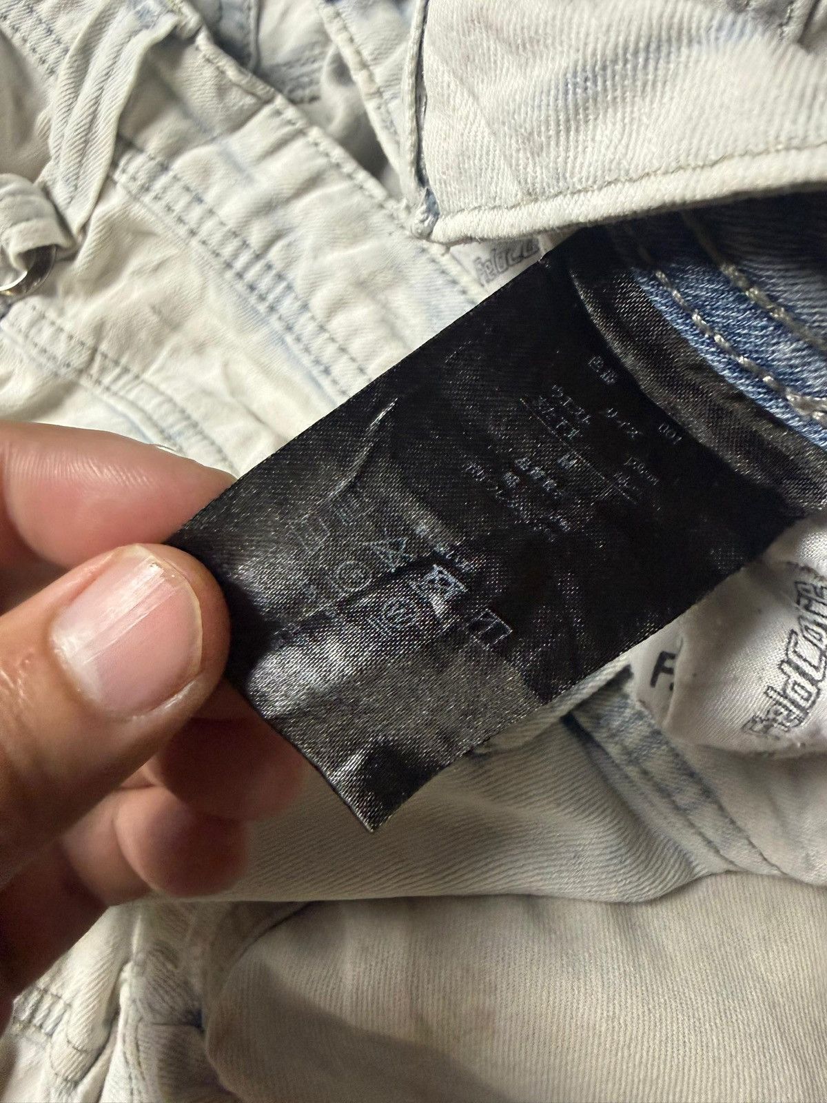 Japanese Brand Fieldcore Aerolight Stretch Jeans with Patches (172) Size US 32 / EU 48 - 5 Thumbnail