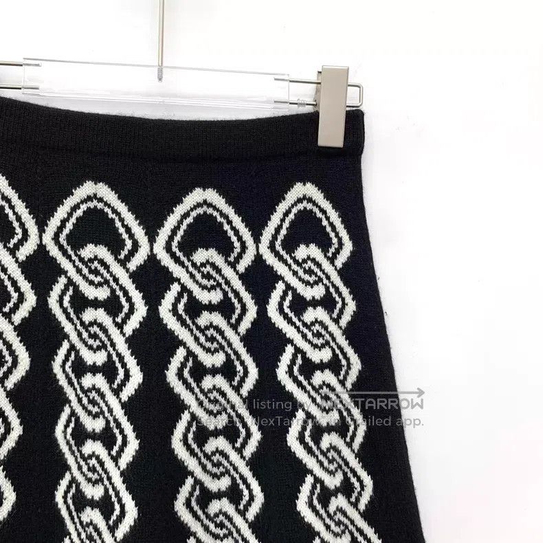 Loro Piana Loro Piana size S Black Lock Stitch Inlay Cashmere Knit Ski Size 24" / US 00 / IT 34 - 3 Thumbnail