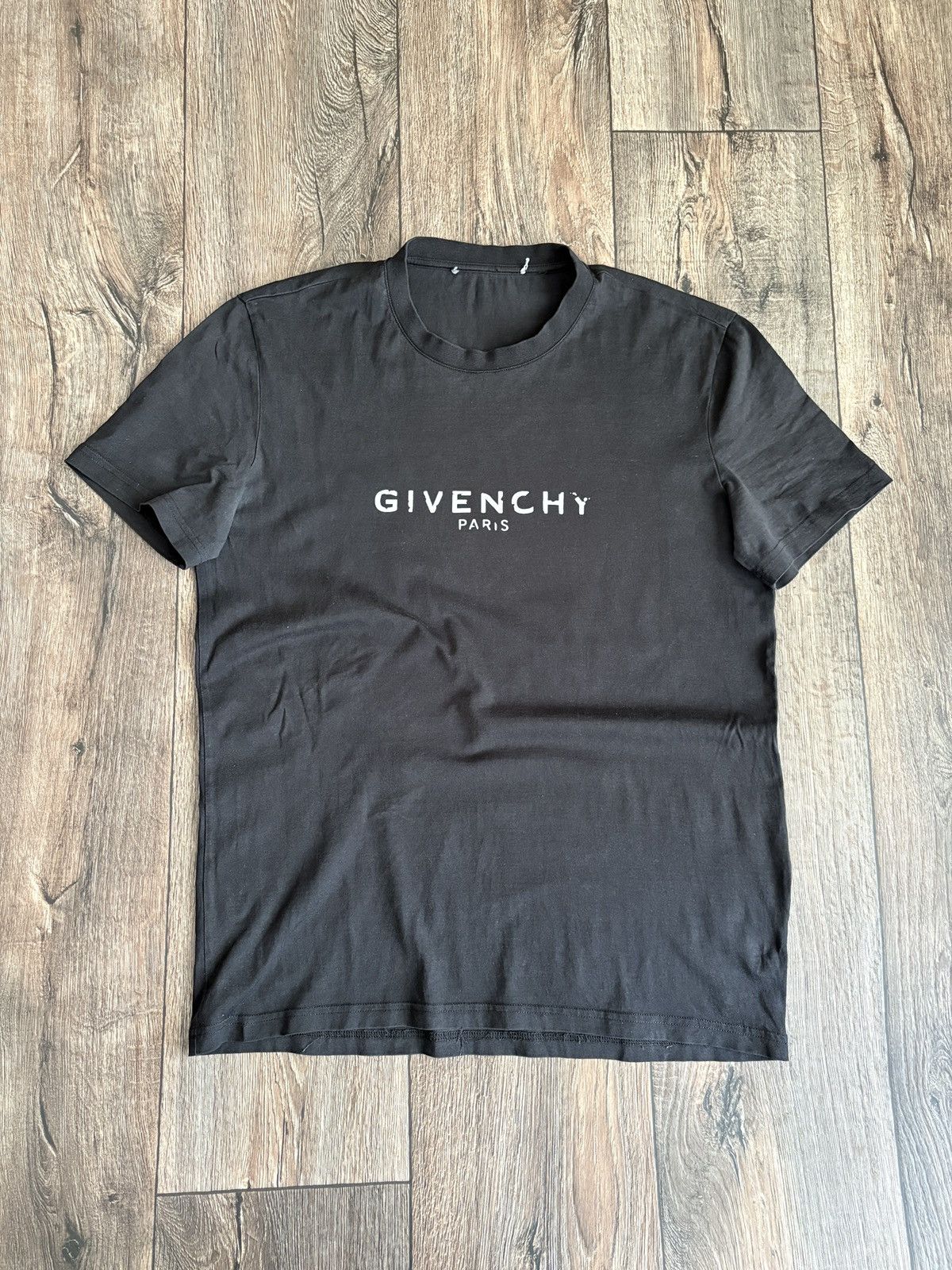 Givenchy Givenchy Paris Logo T-Shirt Size US M / EU 48-50 / 2 - 1 Thumbnail