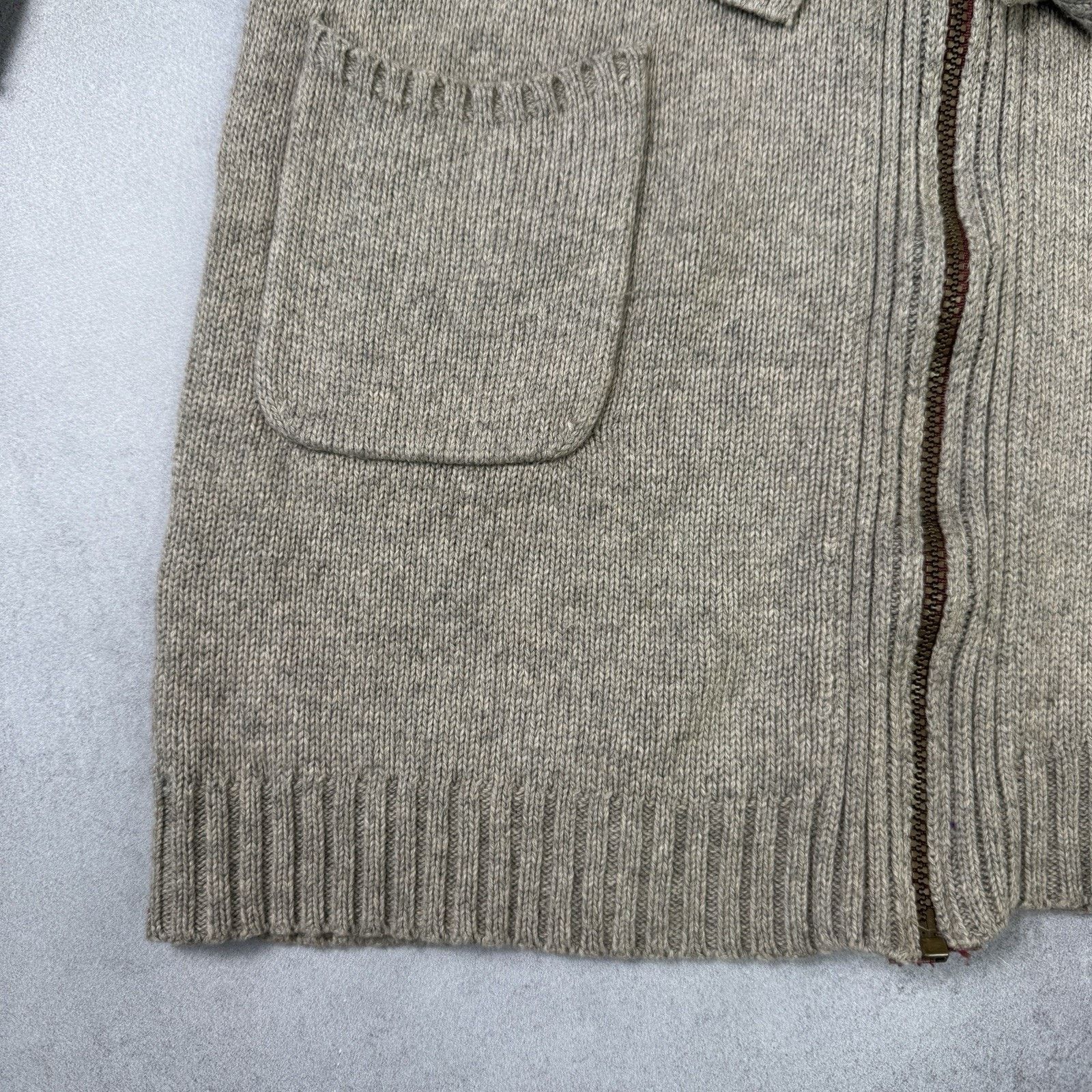 Weekend Max Mara Weekend Max Mara Women Cardigan Beige Zip Size L Size L / US 10 / IT 46 - 12 Thumbnail