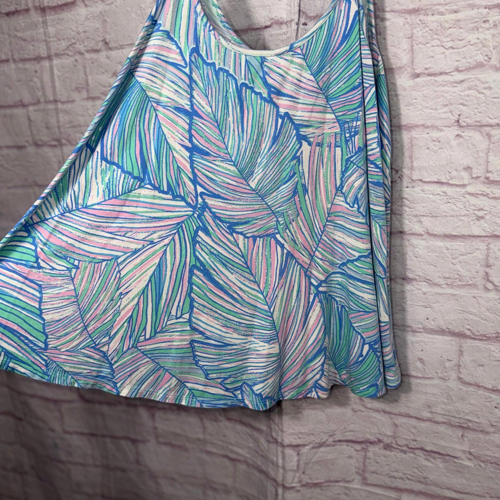 Southern Tide Southern Tide Women's Small Tropical Print Sleep Tank Top Size ONE SIZE - 2 Thumbnail
