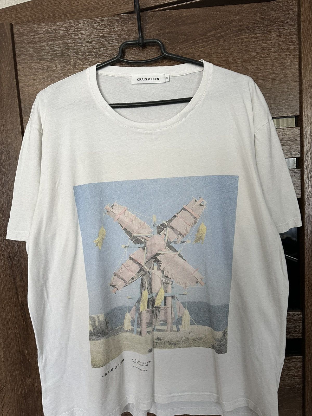 Craig Green A/W 2018 Craig Green Windmill Logo T-Shirt Size US XL / EU 56 / 4 - 5 Thumbnail