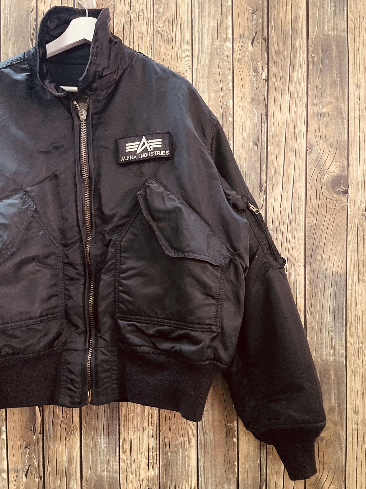 Alpha Industries × Vintage Vintage ALPHA INDUSTRIES BOMBER JACKET Size US L / EU 52-54 / 3 - 3 Thumbnail