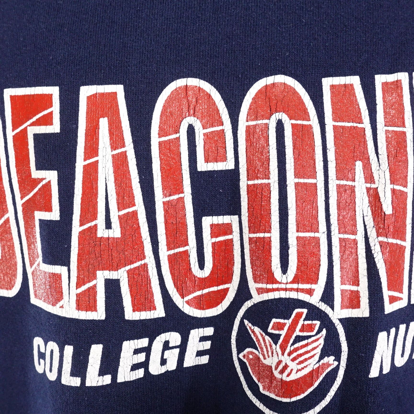 Russell Athletic VINTAGE RUSSELL ATHLETIC DEACONESS COLLEGE OF NURSING SWEATSHIRT XL Blue Unisex Adult 90s Size US XL / EU 56 / 4 - 3 Thumbnail