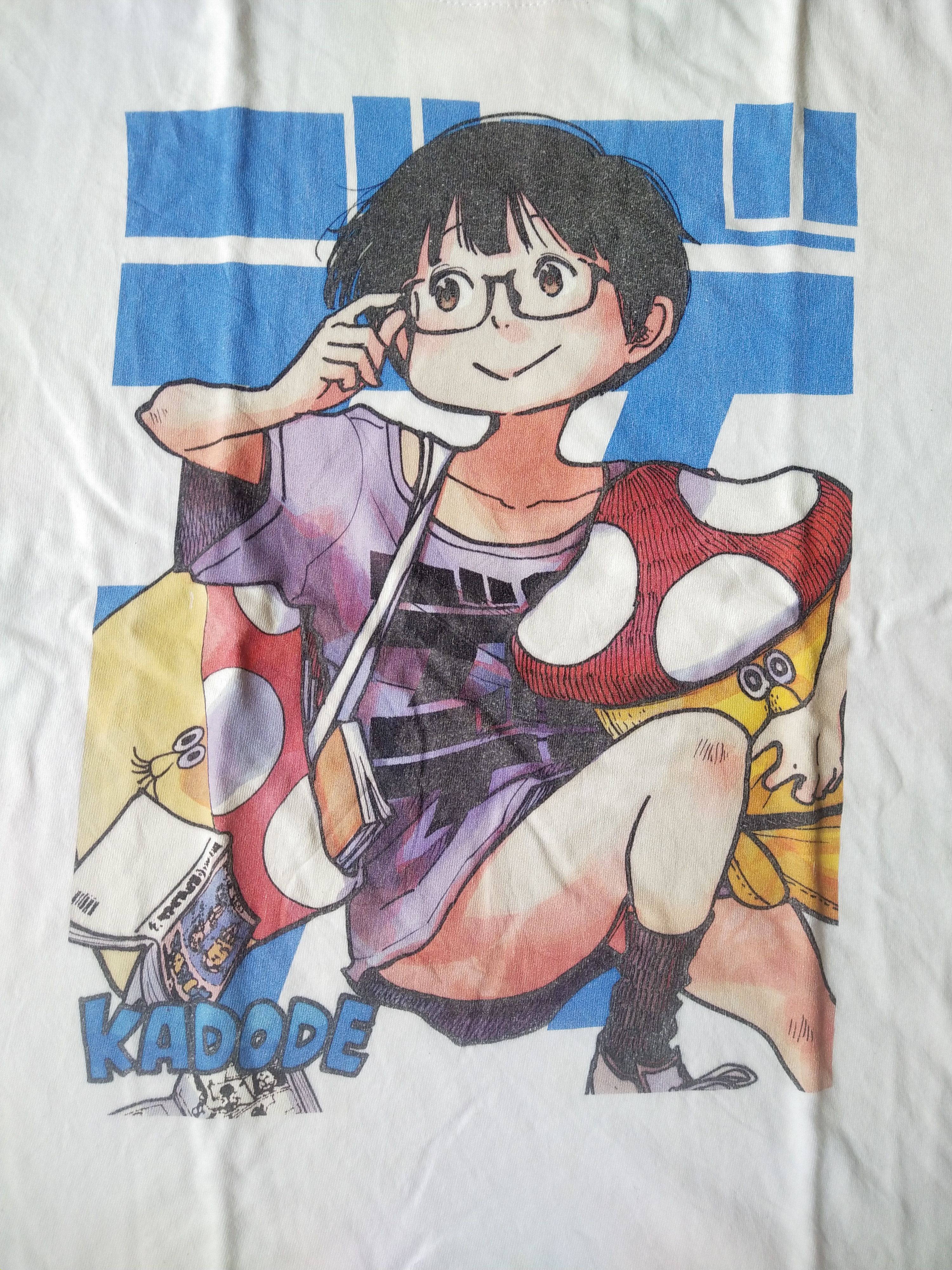 Anime Dead Dead Demon's Dededede Destruction Punpun Anime Tee Size US M / EU 48-50 / 2 - 2 Thumbnail
