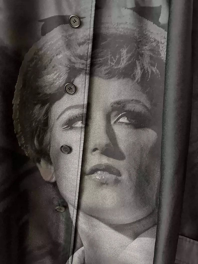 Undercover Cindy Sherman Show trench coat