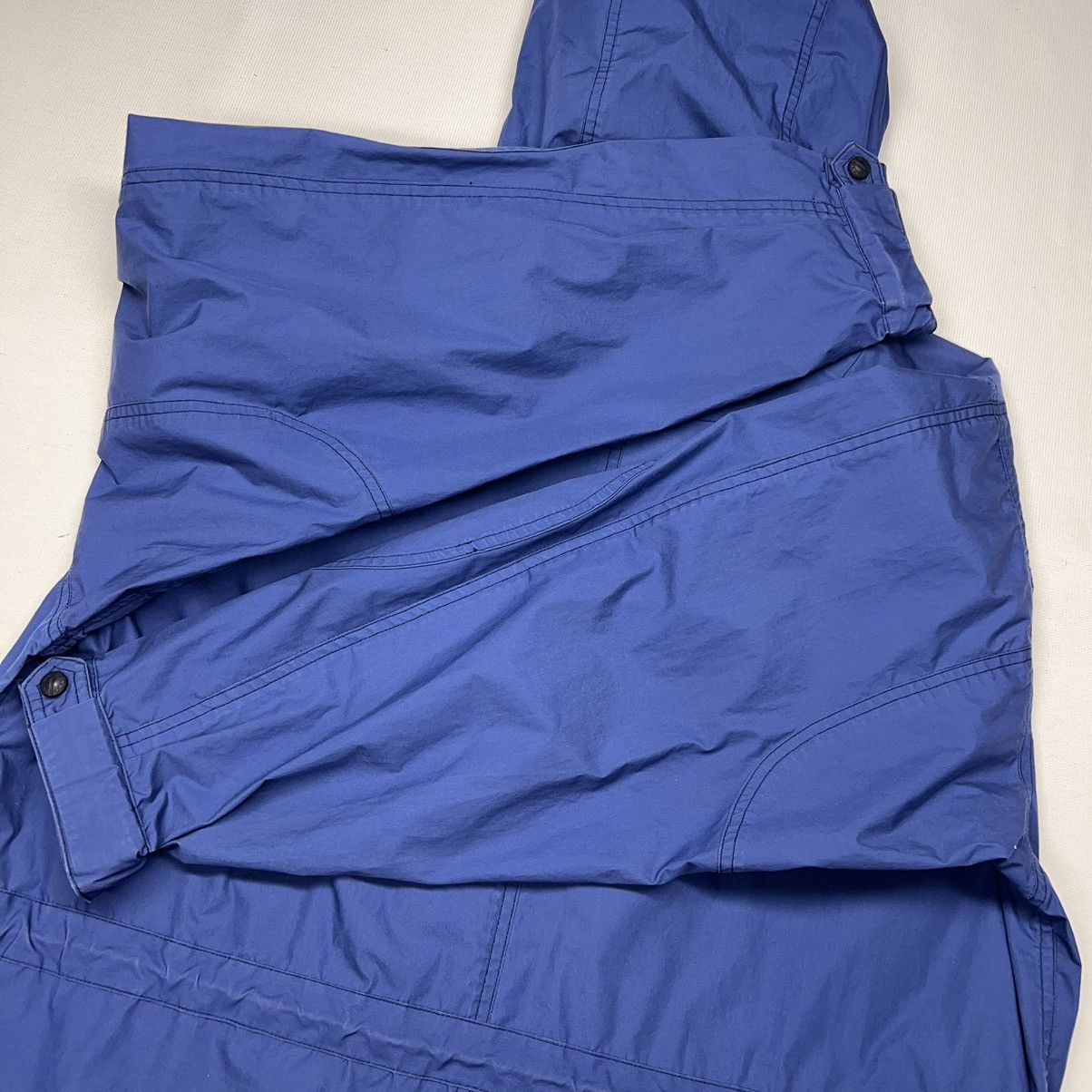 London Fog × Vintage VTG London Fog Jacket Blue Pocket Hood Zip Long Coat Towne Size US L / EU 52-54 / 3 - 16 Thumbnail