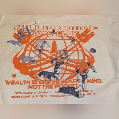 Billionaire Boys Club Billionaire Boys Club BBC Men's Coordinate Tee Astronaut Lar Size US L / EU 52-54 / 3 - 3 Thumbnail