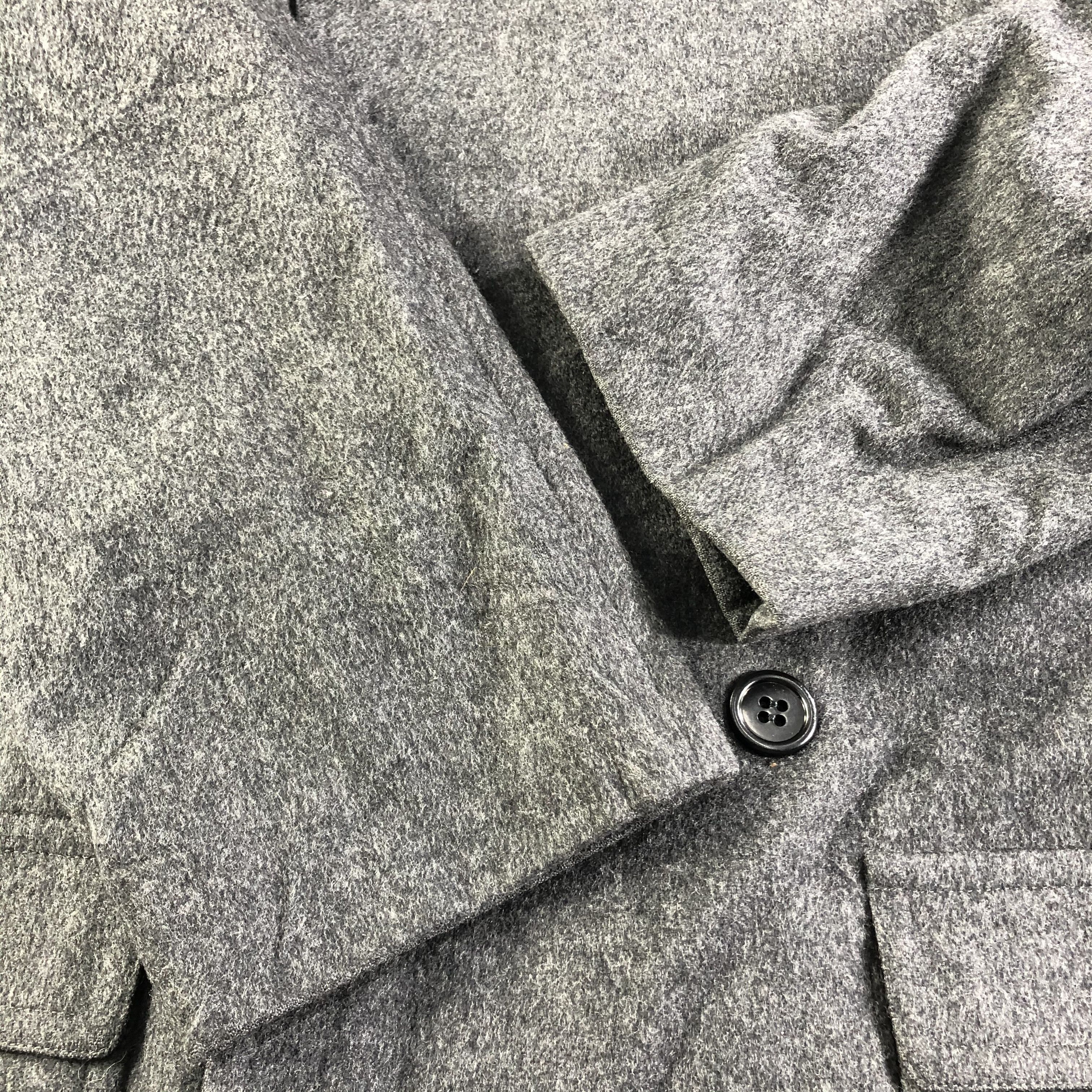 Lanvin Vintage Lanvin Peacoat Wool Jacket Size US M / EU 48-50 / 2 - 4 Thumbnail