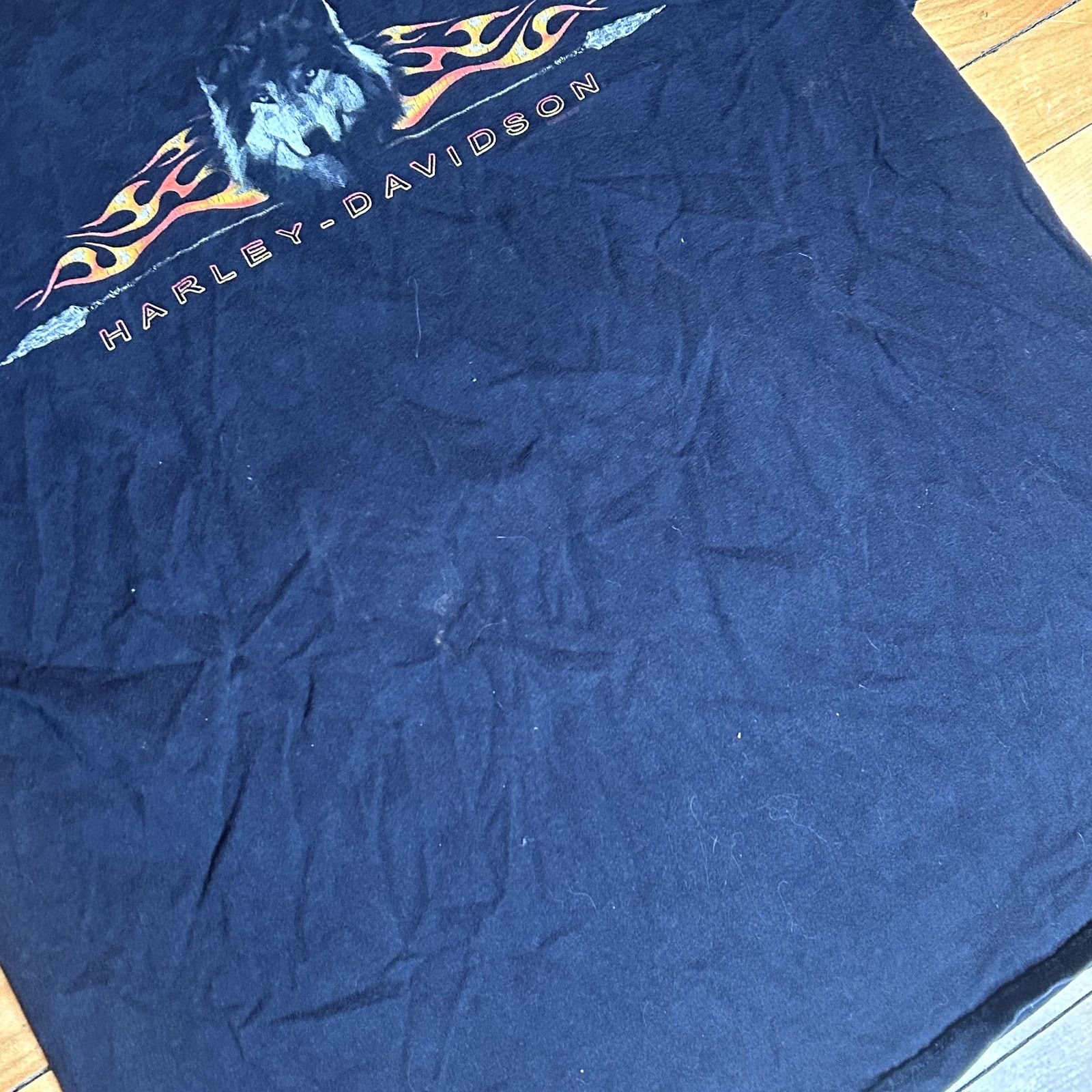 Harley Davidson Y2K Harley Davidson Flame Wolf XXL Size US XXL / EU 58 / 5 - 3 Thumbnail
