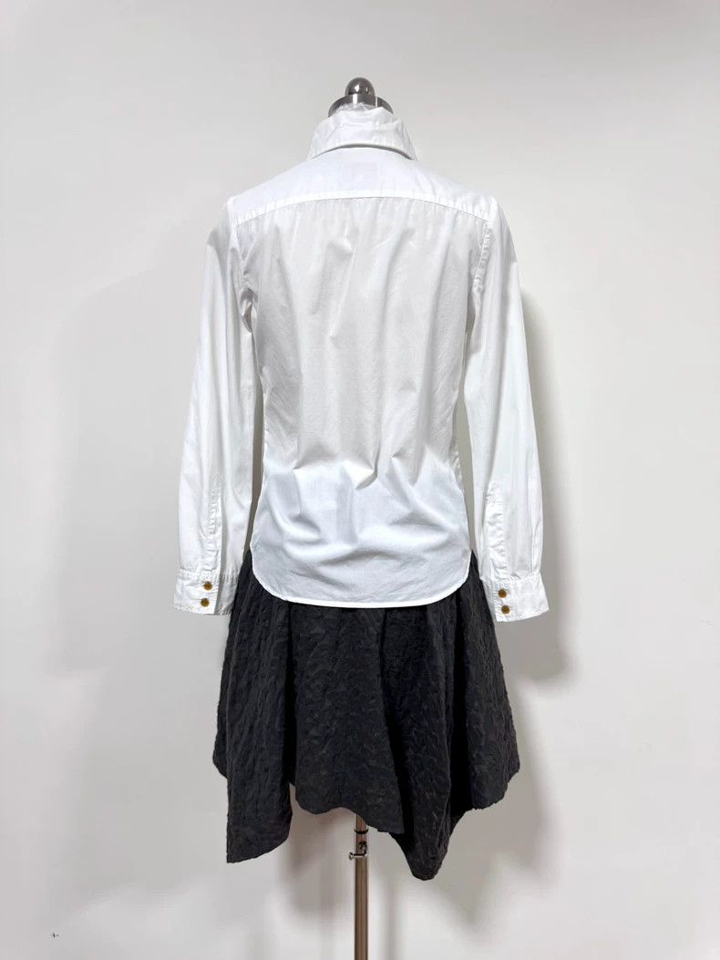 Vivienne Westwood Vivienne Westwood size2 White embroidered orb shirt Size M / US 6-8 / IT 42-44 - 5 Thumbnail