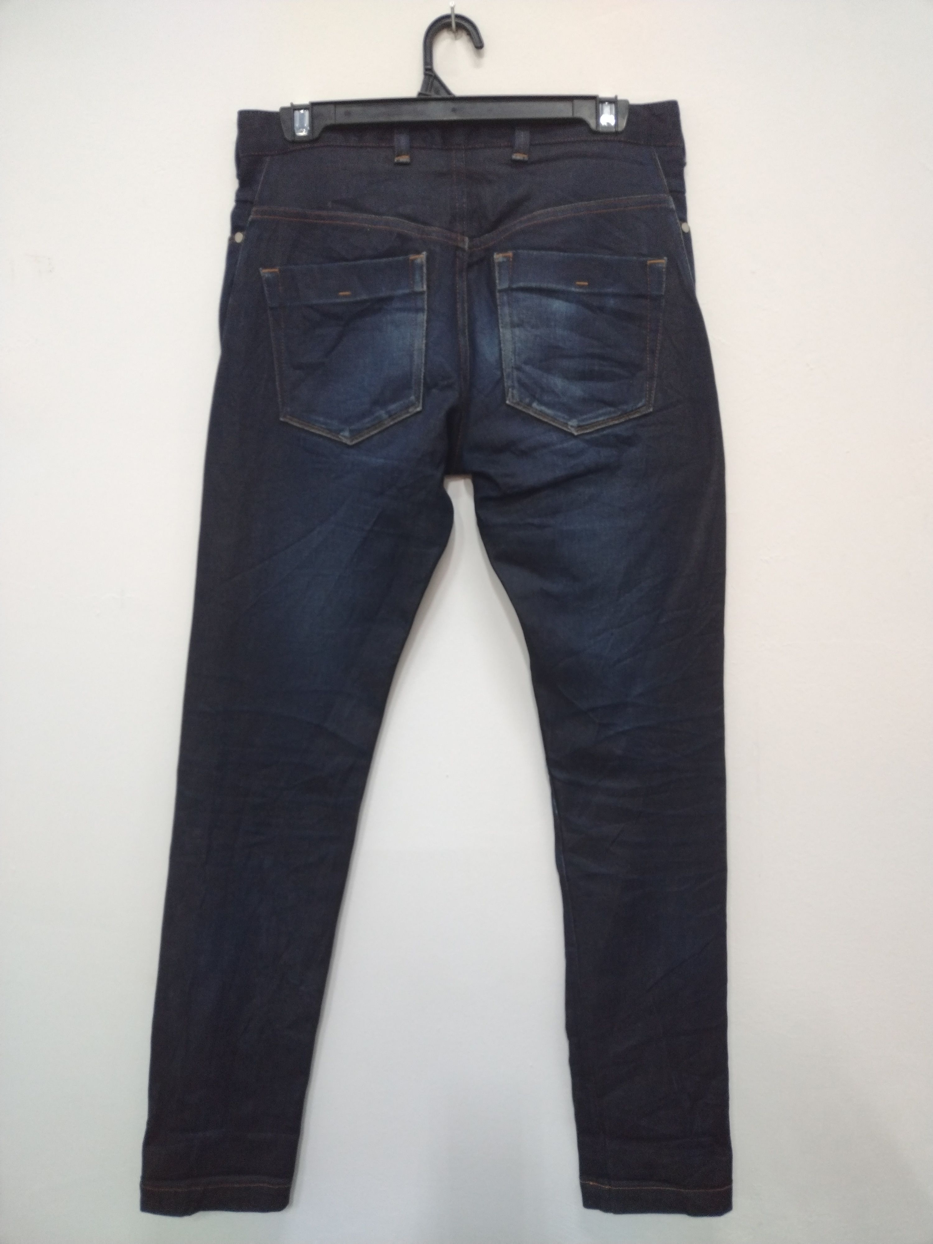 Designer × Japanese Brand Awesome design & character slim fit engineered denim Size US 30 / EU 46 - 2 Thumbnail