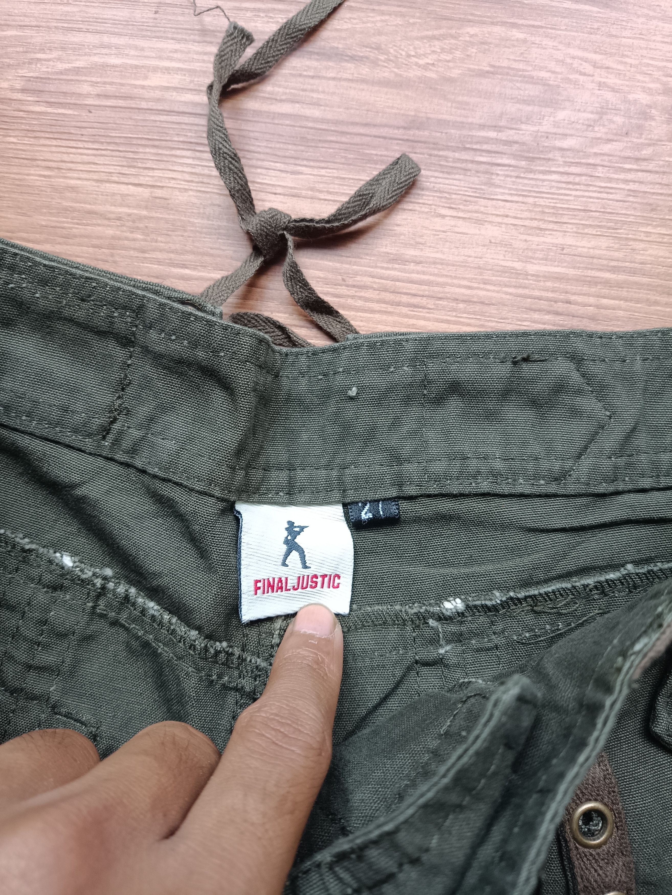 In The Attic × Japanese Brand × KMRii Final justice Bondage pants Size US 28 / EU 44 - 4 Thumbnail