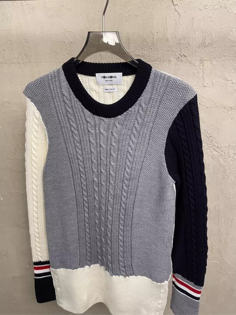 Thom Browne Thom Browne A wool turtleneck sweater Size XS / US 0-2 / IT 36-38 - 4 Thumbnail
