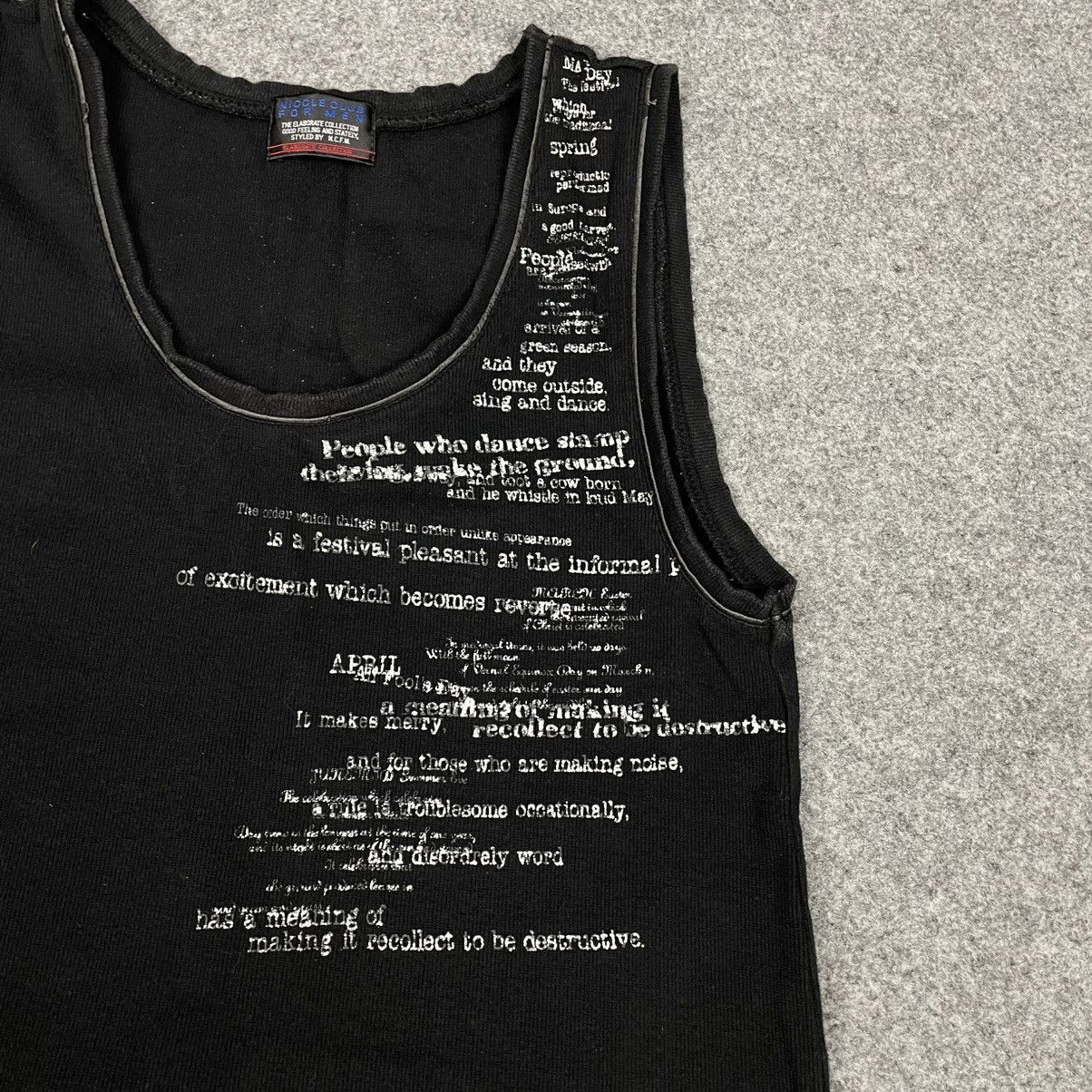 Nicole Club Nicole club poem tank tops ifsixwasnine lgb style Size US L / EU 52-54 / 3 - 2 Thumbnail