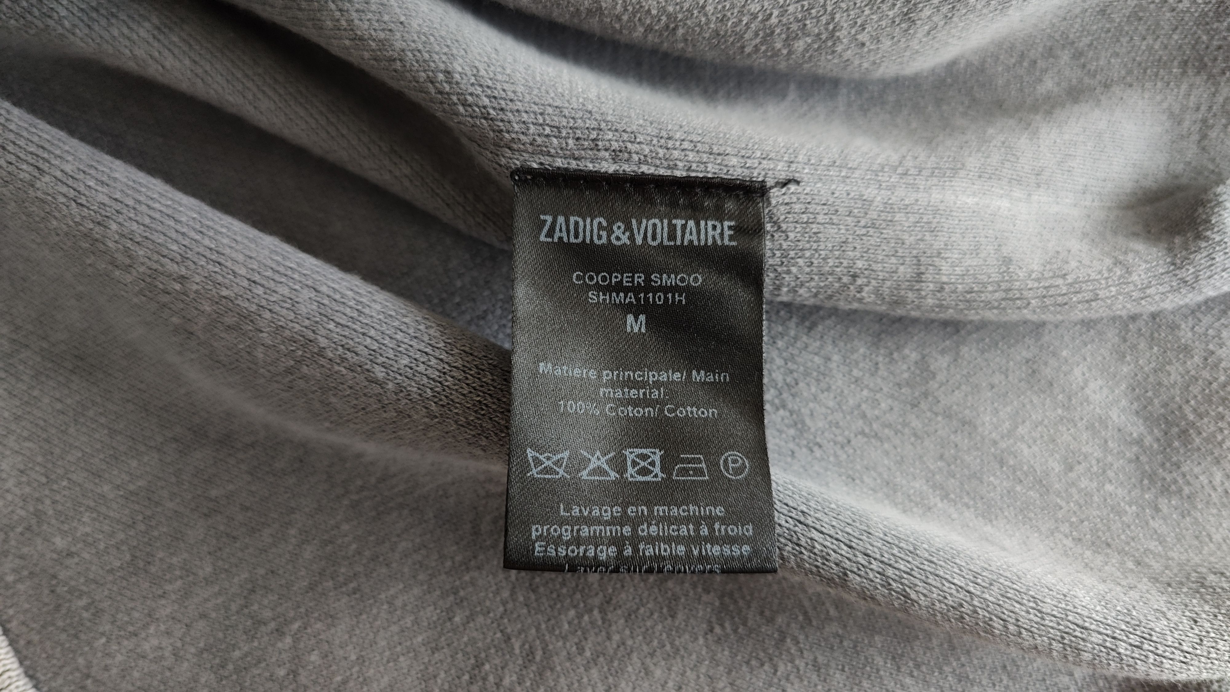Zadig & Voltaire Zadig & Voltaire Cooper Smoo Peace Symbol Knitwear Size US M / EU 48-50 / 2 - 7 Thumbnail